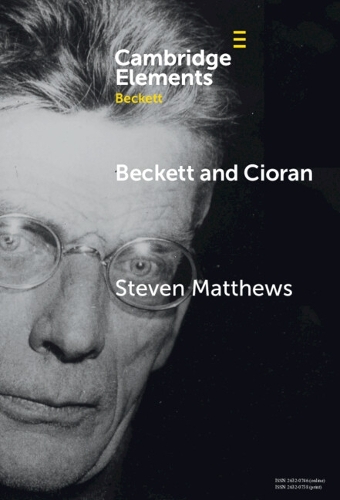 Beckett and Cioran.