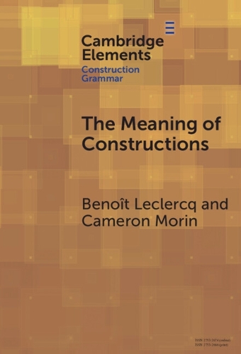 The Meaning of Constructions.