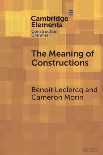 The Meaning of Constructions.