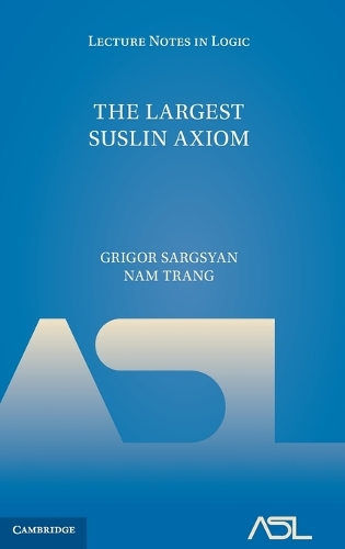 The Largest Suslin Axiom.