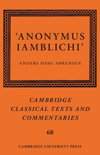 'Anonymus Iamblichi'.