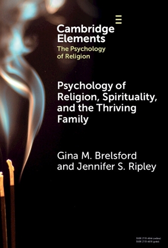 Psychology of Religion, Spirituality, and the Thriving Family.