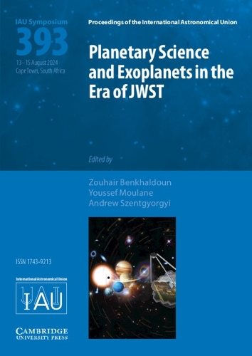 Planetary Science and Exoplanets in the Era of JWST (IAU S393).