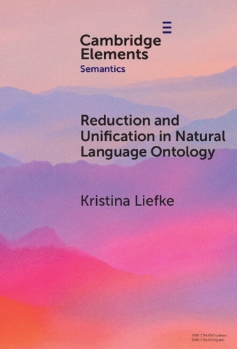 Reduction and Unification in Natural Language Ontology.