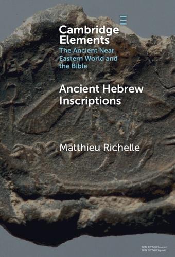 Ancient Hebrew Inscriptions.