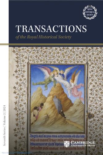 Transactions of the Royal Historical Society. Volume 2.