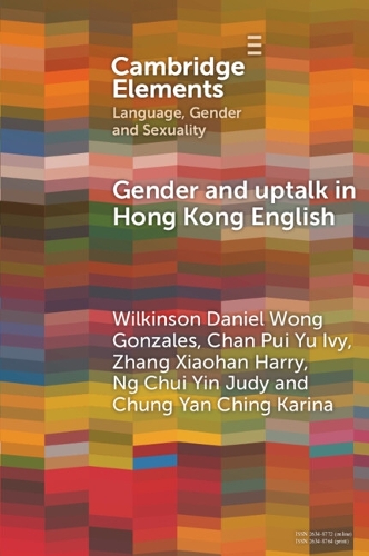 Gender and Uptalk in Hong Kong English.