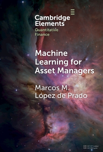 Machine Learning for Asset Managers.