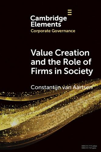 Value Creation and the Role of Firms in Society.
