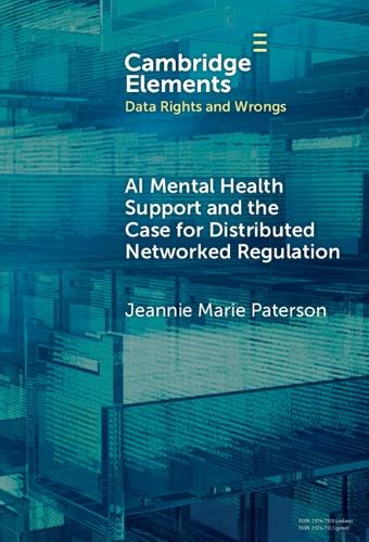 AI Mental Health Support and the Case for Distributed Networked Regulation.