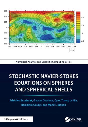 Stochastic Navier-Stokes Equations on Spheres and Spherical Shells.