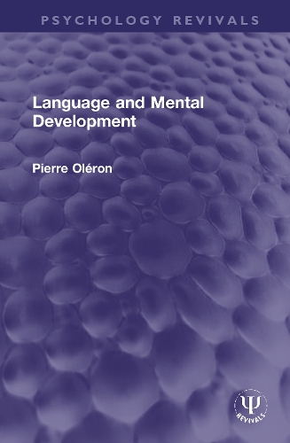 Language and Mental Development.
