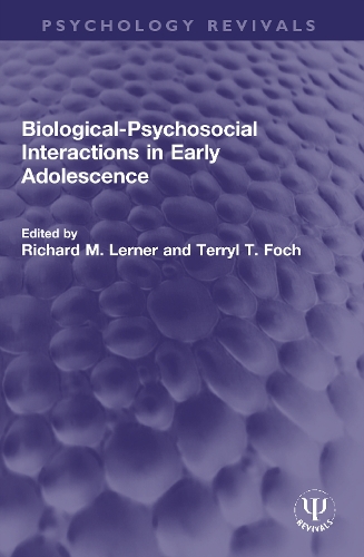 Biological-Psychosocial Interactions in Early Adolescence.