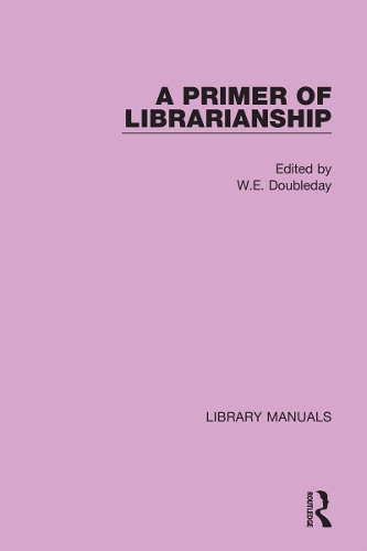 A Primer of Librarianship.