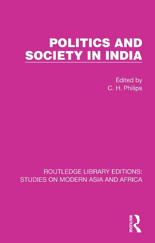 Politics and Society in India.
