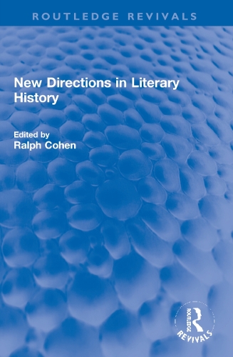 New Directions in Literary History.