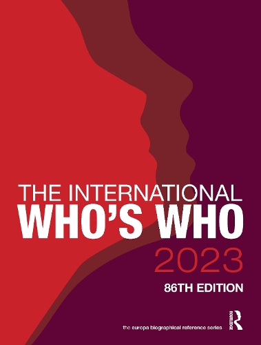 The International Who's Who 2023. 86th edition