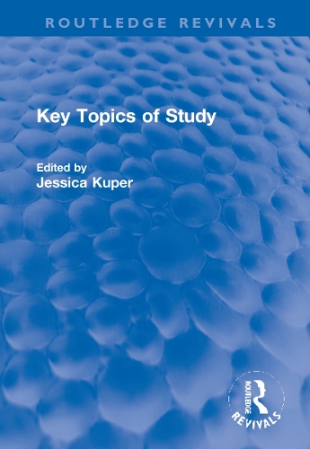 Key Topics of Study.