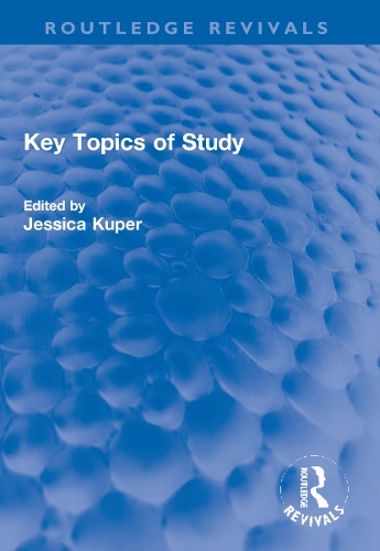 Key Topics of Study.