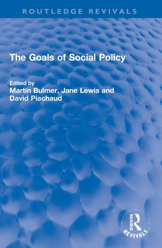 The Goals of Social Policy.