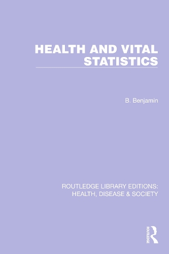 Health and Vital Statistics.