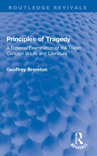Principles of Tragedy