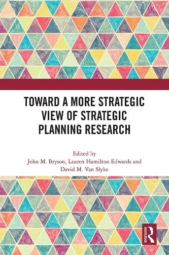 Toward a More Strategic View of Strategic Planning Research.