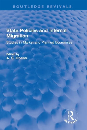 State Policies and Internal Migration: Studies in Market and Planned Economies.