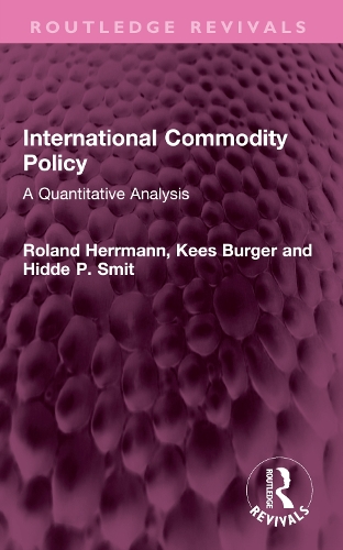 International Commodity Policy: A Quantitative Analysis.