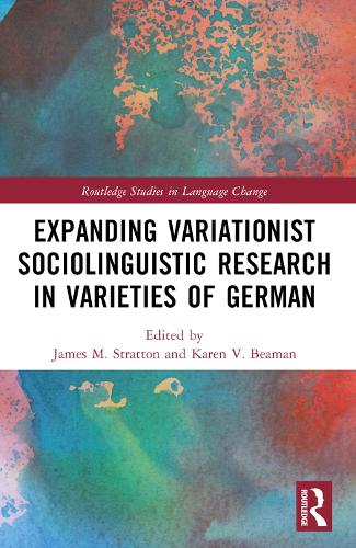 Expanding Variationist Sociolinguistic Research in Varieties of German.