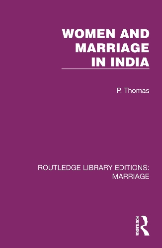 Women and Marriage in India.