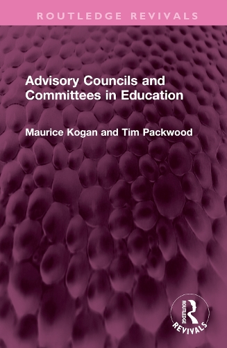 Advisory Councils and Committees in Education.