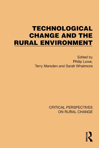 Technological Change and the Rural Environment.