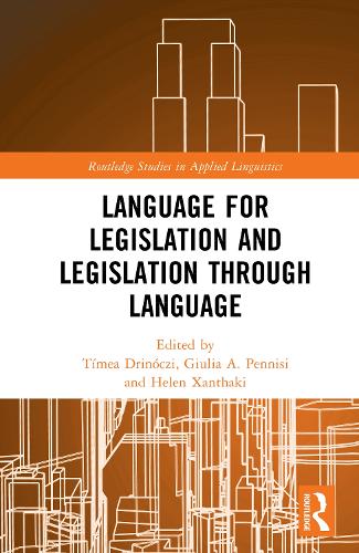 Language for Legislation and Legislation through Language.