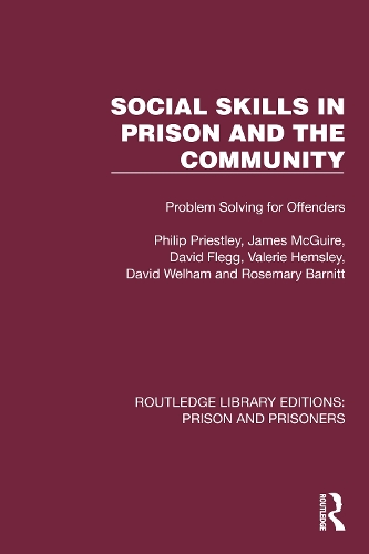 Social Skills in Prison and the Community: Problem-Solving for Offenders.