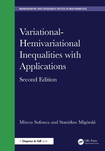 Variational-Hemivariational Inequalities with Applications.