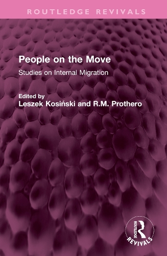 People on the Move: Studies on Internal Migration.