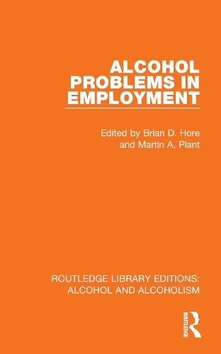 Alcohol Problems in Employment.