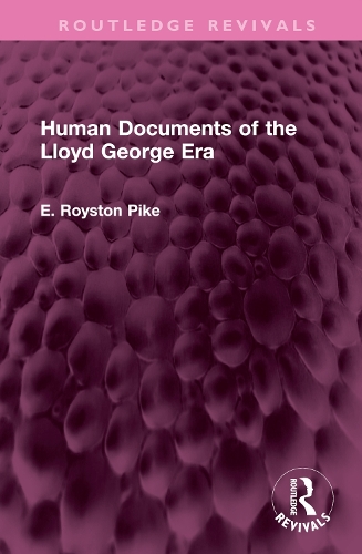 Human Documents of the Lloyd George Era.