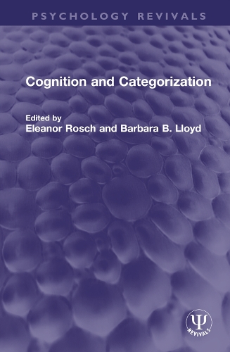 Cognition and Categorization.