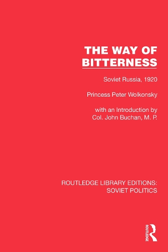 The Way of Bitterness: Soviet Russia, 1920.