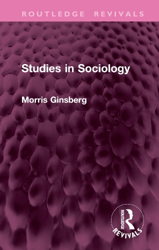 Studies in Sociology.