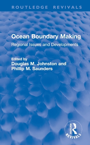 Ocean Boundary Making: Regional Issues and Developments.