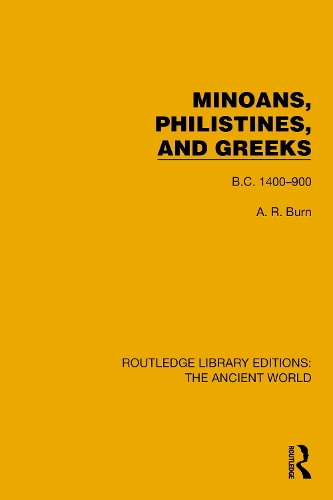 Minoans, Philistines and Greeks: B.C. 1400-900.