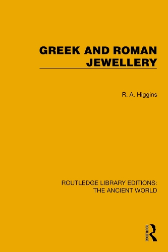 Greek and Roman Jewellery.