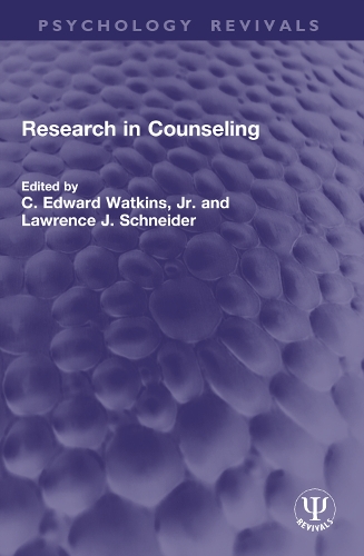 Research in Counseling.