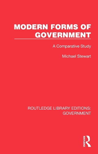 Modern Forms of Government: A Comparative Study.