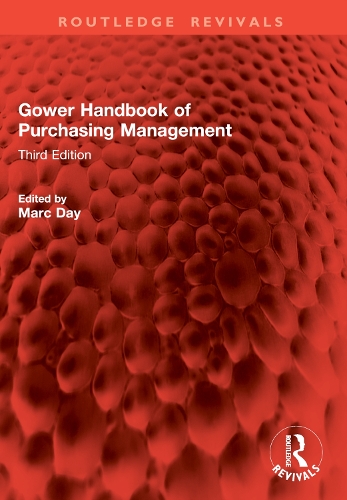 Gower Handbook of Purchasing Management: Third Edition.