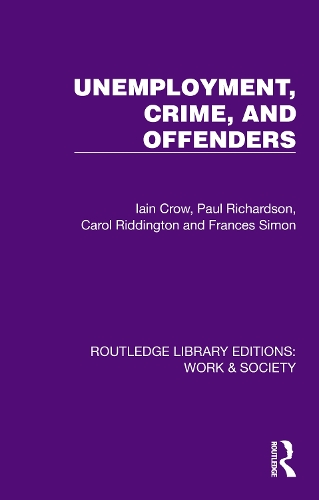 Unemployment, Crime, and Offenders.