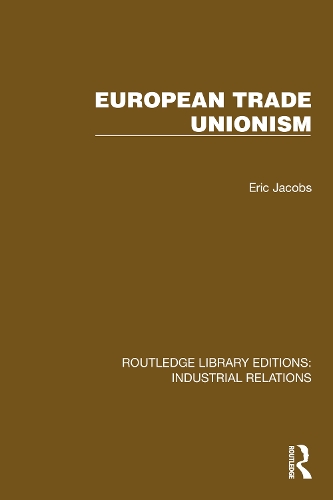 European Trade Unionism.